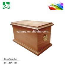 JS-URN1125 personalized adult velvet polished cremation urn